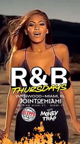 📣📣📣 THIS R&B THURSDAYS IS THE MOST LITT 🎧🔥🔥🔥

Miami, get ready for another epic night at the world famous @theofficialjointof...