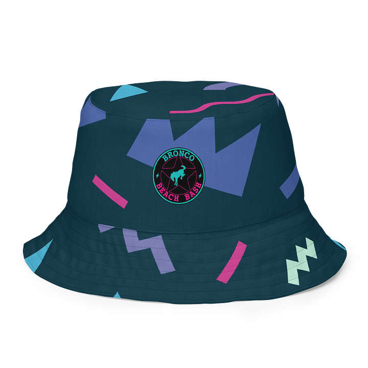 2025 Bronco Beach Bash Ocean City / Destination Bigfoot Bronco Collab | All-Over Print Retro Bucket Hat product image (1)