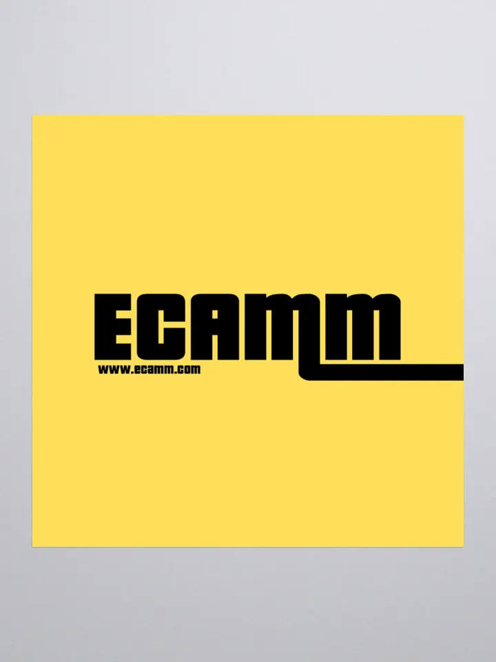 Ecamm Vintage Sticker - 3