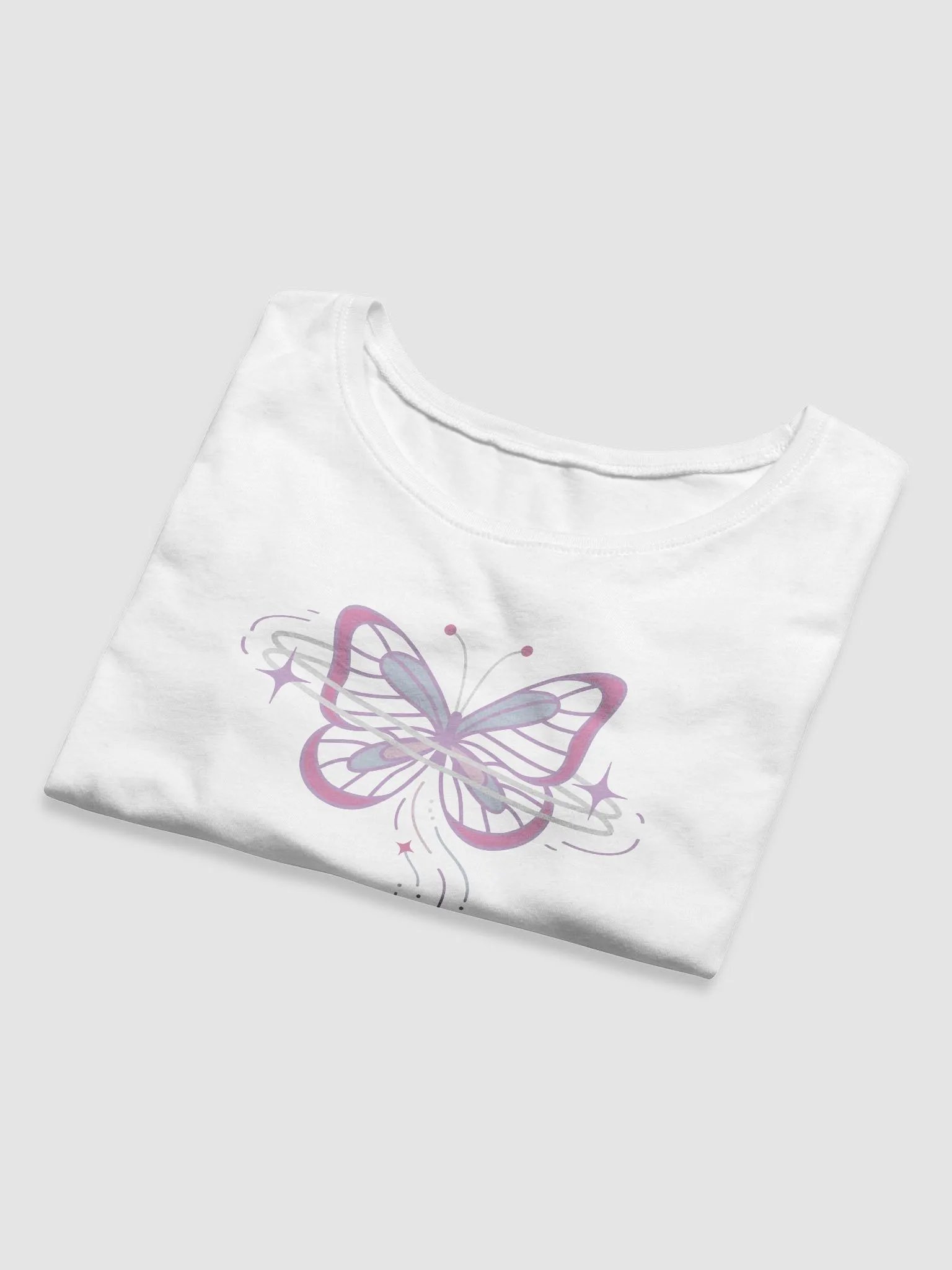 Upward Butterfly Baby Tee product image (10)