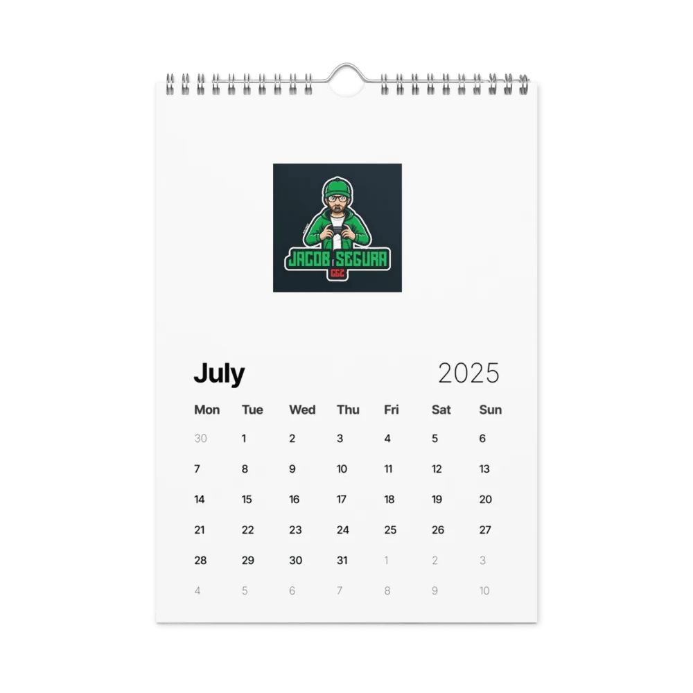 Jacob segura CGZ 2025 Calendar product image (7)