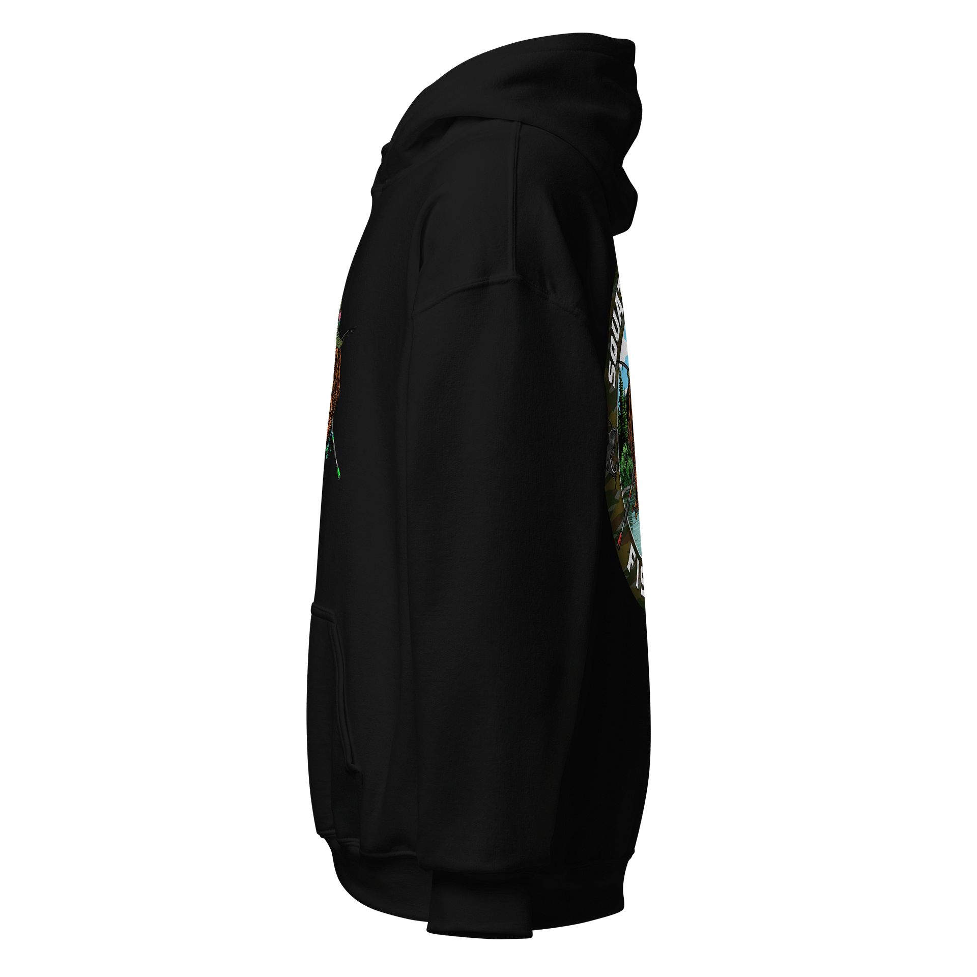 OG Squatch County Fishing logo Hoodie product image (2)