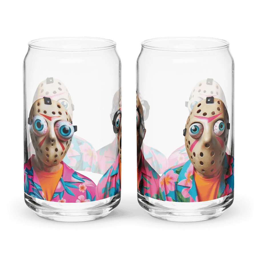 Crazy Eyes Can-Shaped Glass product image (2)