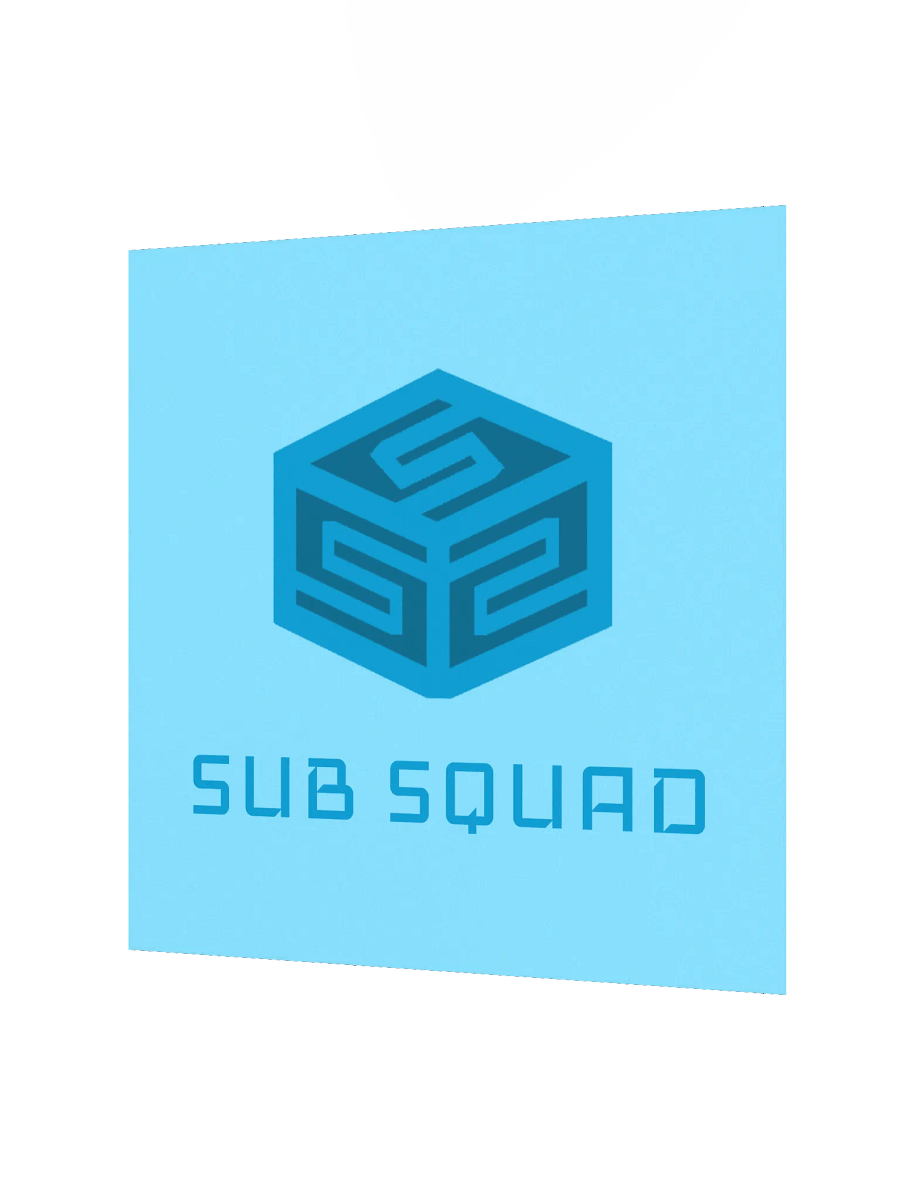 Sub Squad Official Poster - Blue product image (2)