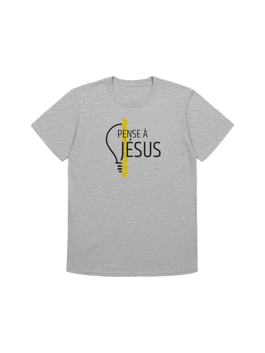"Pense à Jésus" Evangelism T-Shirt – Share the Gospel in French product image (7)