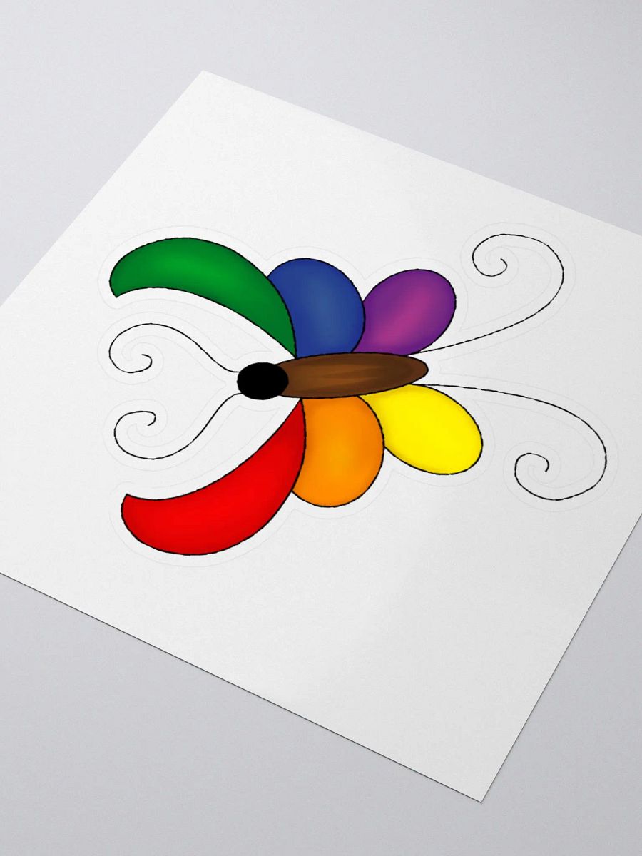 Rainbow Butterfly Sticker product image (8)