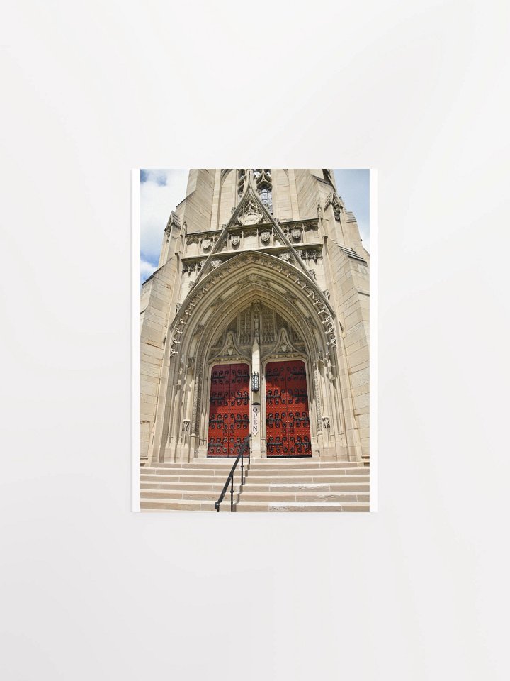 Pittsburgh - Heinz Chapel Entrance - print/poster product image (1)