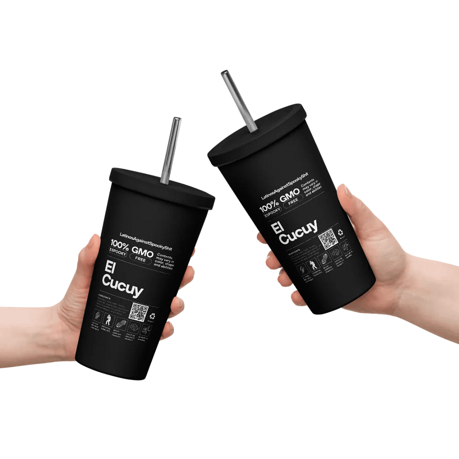 El Cucuy Nutrition Label Tumbler product image (10)