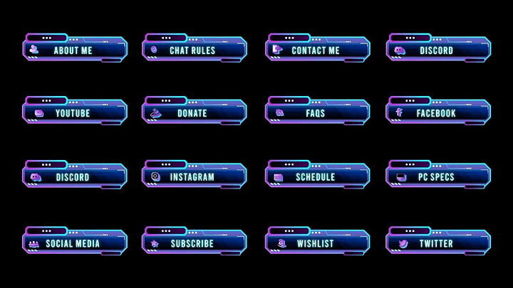 Splashy Tech Twitch Panels product image (2)