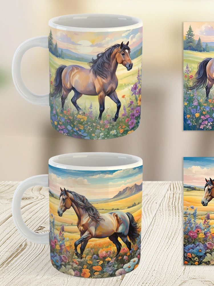 Sunlit Pastures Mare Horse Mug product image (21)