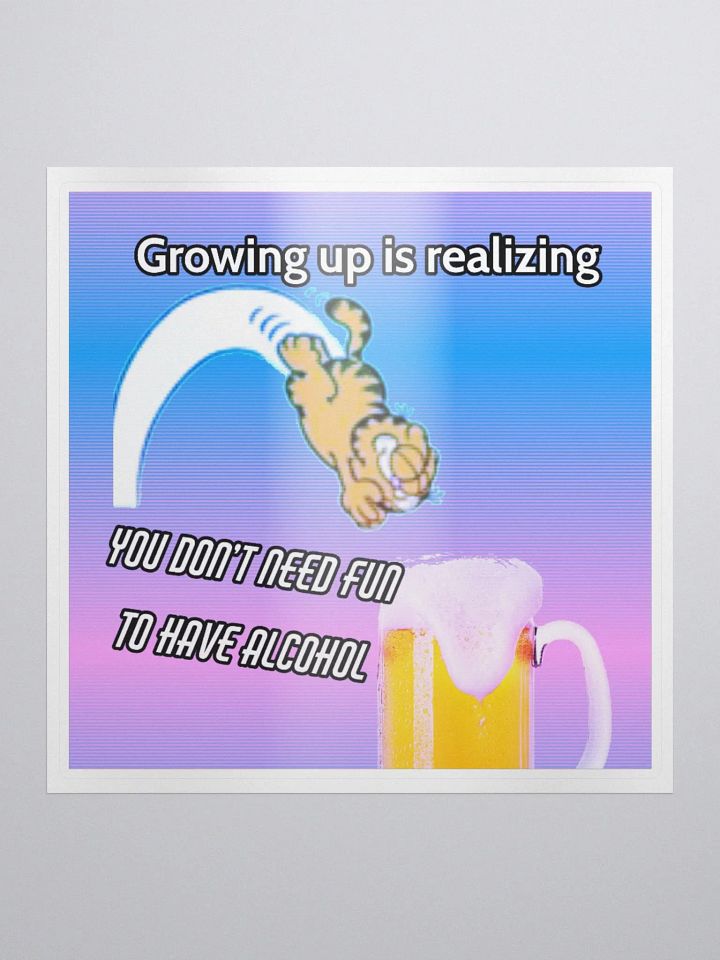 Alcohol Sticker product image (1)