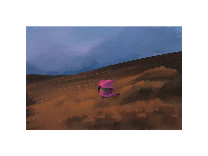 Comet in Outskirts Poster product image (1)