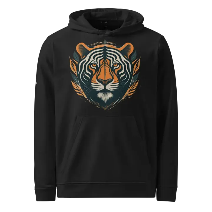 Symmetric Tiger Essence Fleece Hoodie product image (1)