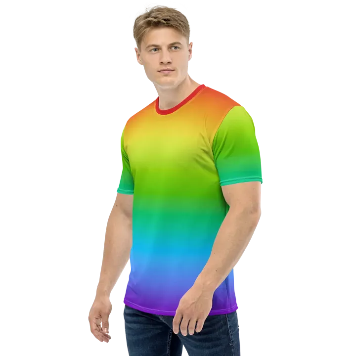 Rainbow Crew Neck T-Shirt product image (1)