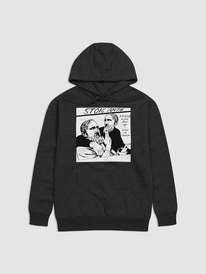 Stoic Youth Zeno of Citium quote Cotton Heritage Unisex Premium Hoodie product image (1)