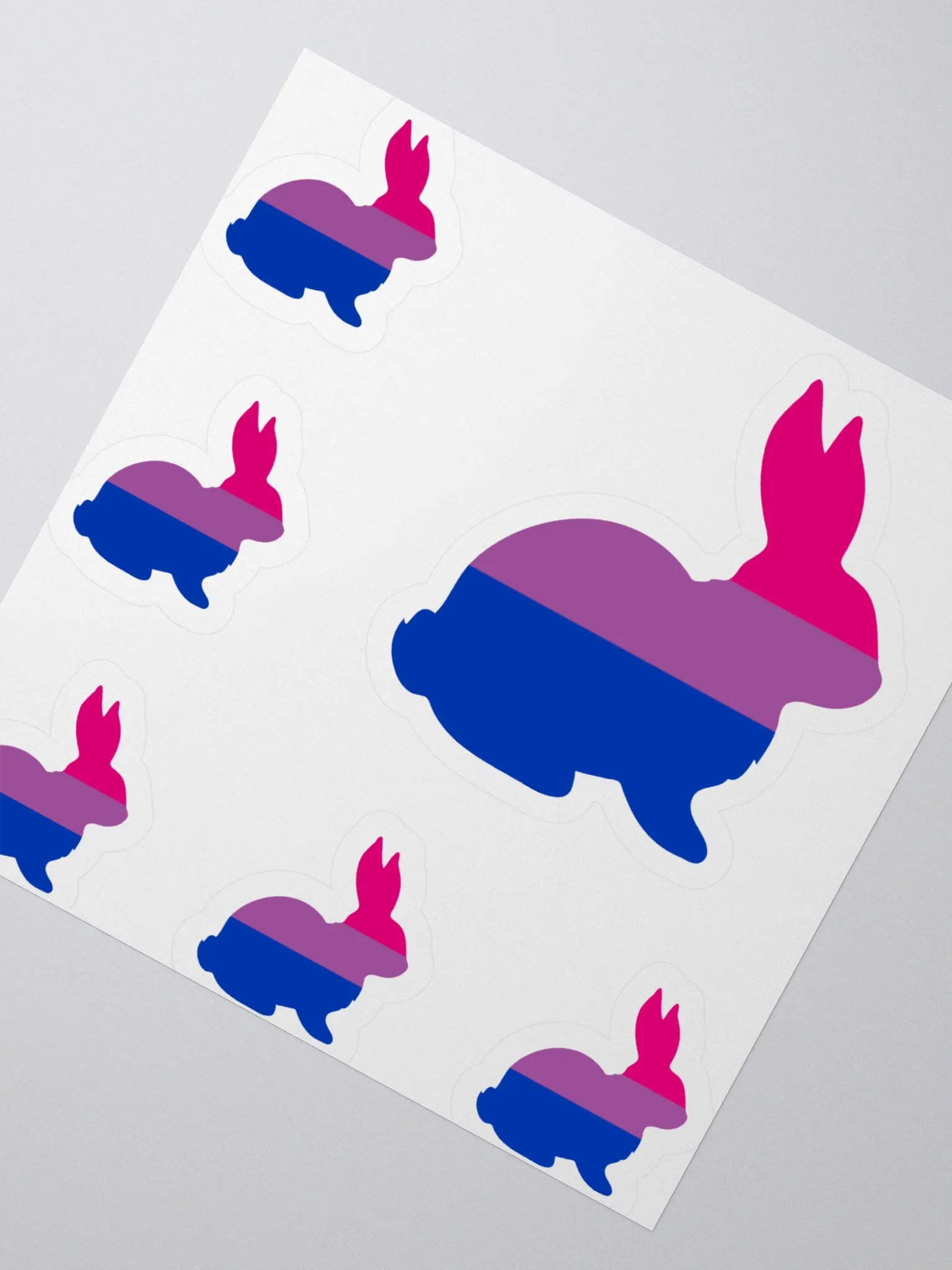 Bi Pride Bnuy Mini Sticker Set! product image (4)