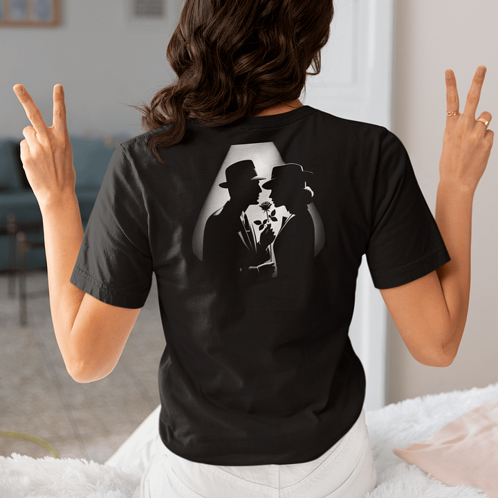 Noir Romance: The Rose Encounter (Womens Tee) product image (2)