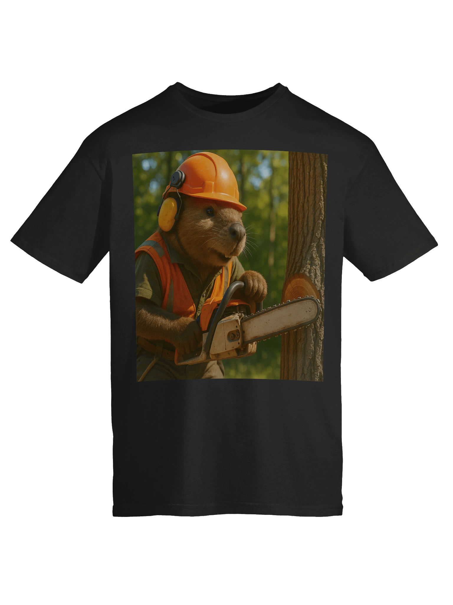 Beaver Tree Surgeon Unisex T-Shirt product image (9)