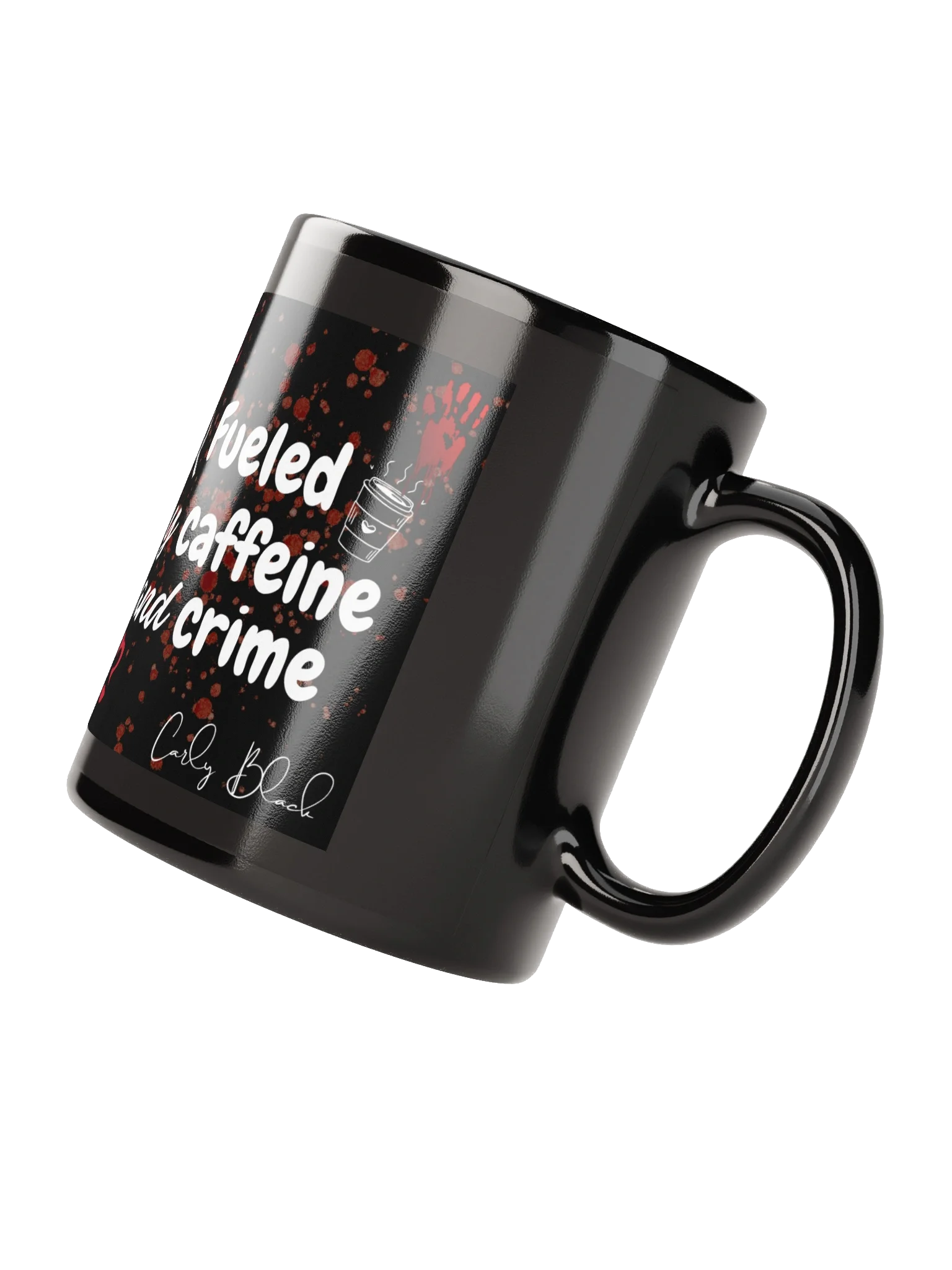 Fueled by Caffeine and Crime Mug product image (3)