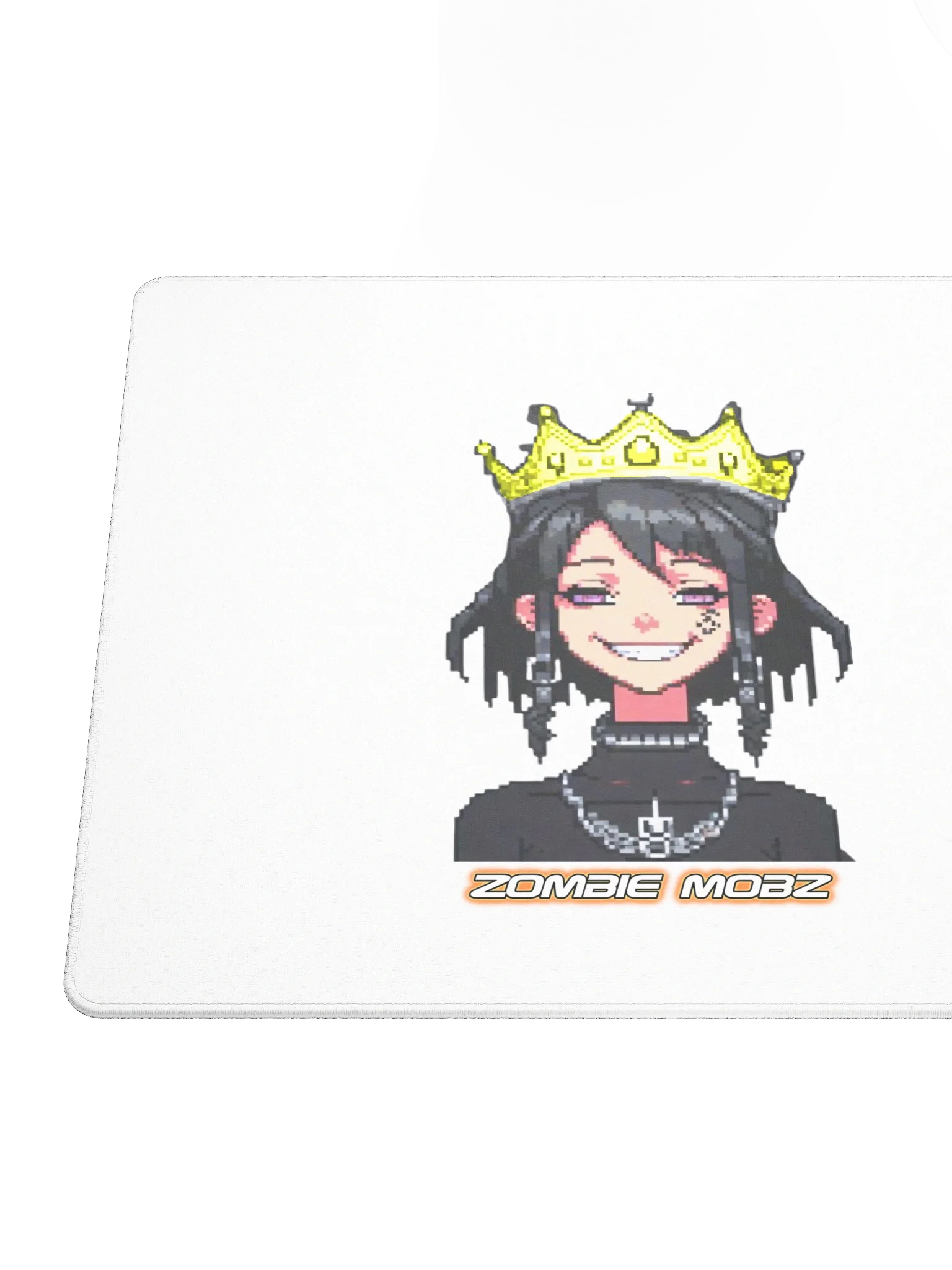 LAUGHING EVIL GOTH QUEEN CROP HOODIE product image (10)