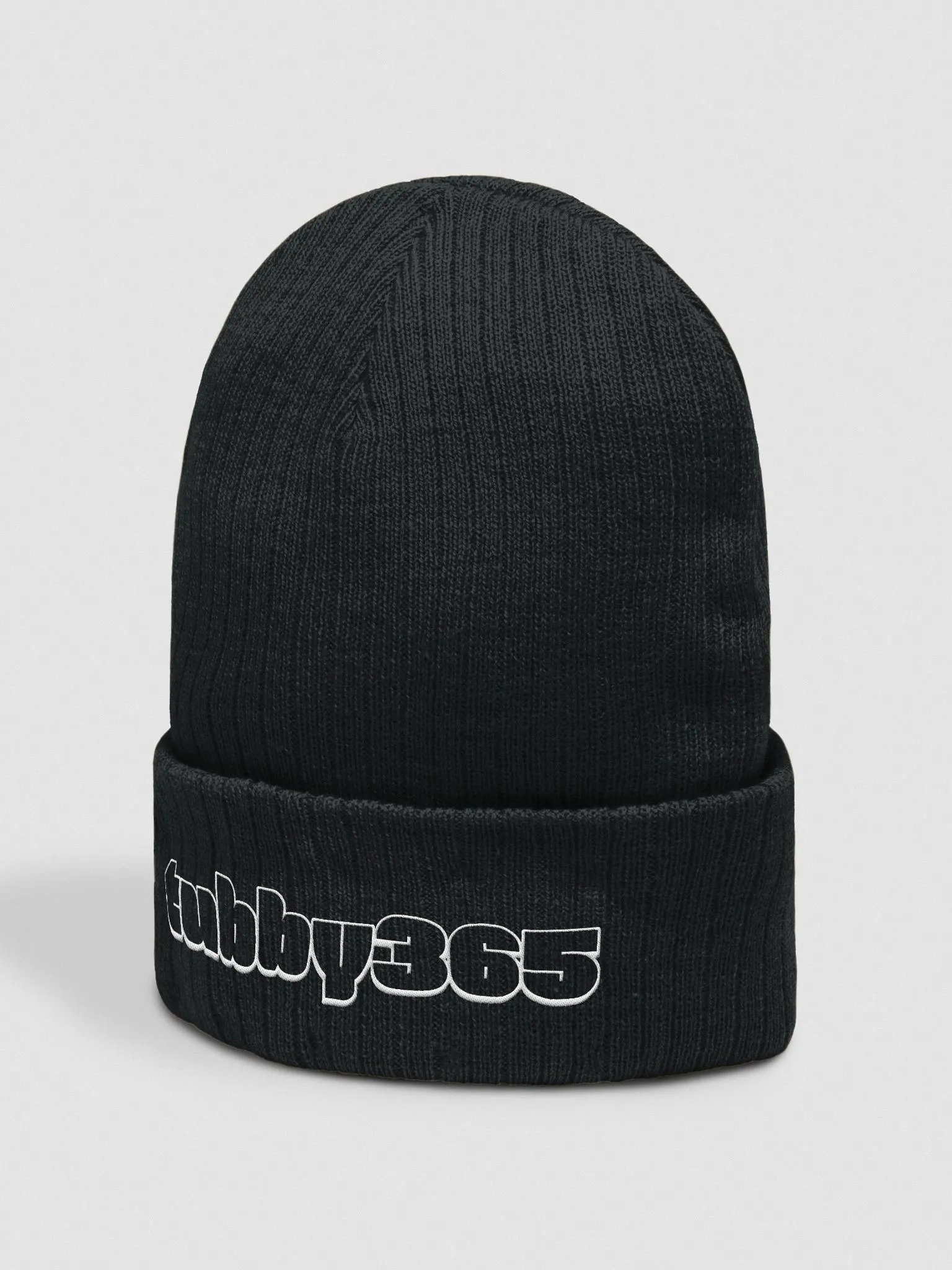tubby365 OG Logo Ribbed Knit Beanie product image (6)