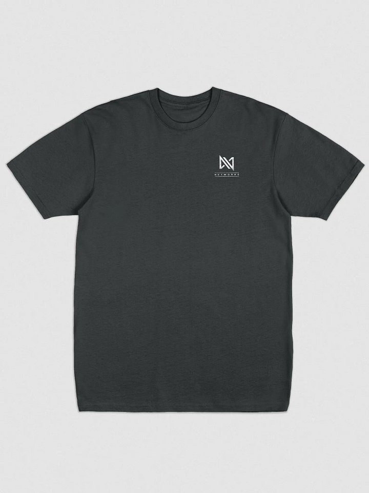 Black Embroidered T Shirt product image (1)