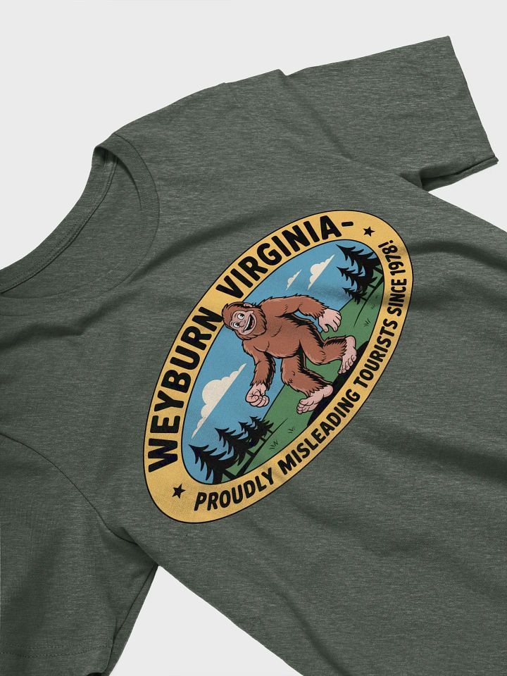 Weyburn Virginia Bigfoot Adventure T-Shirt product image (50)