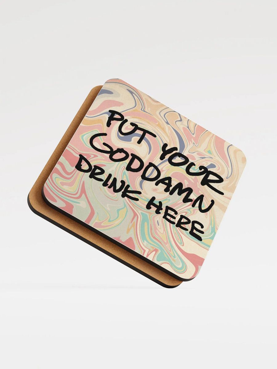 PYGDH coaster (trippy marble #2) product image (5)