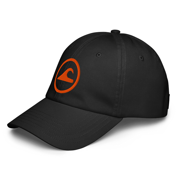 Embroidered Wave Rider Under Armor Dad Hat (Citrus) product image (2)