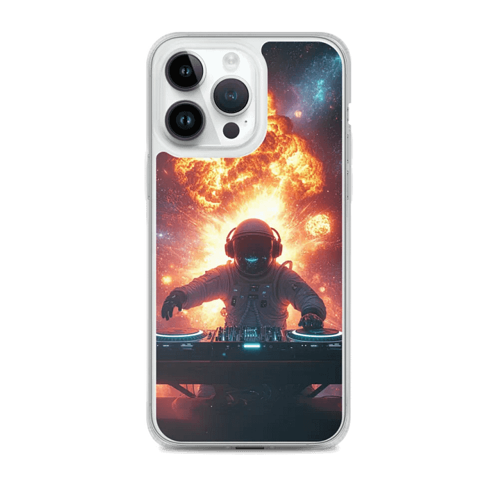 MagSafe® Clear Case for iPhone® – Galactic Bass Drop product image (2)