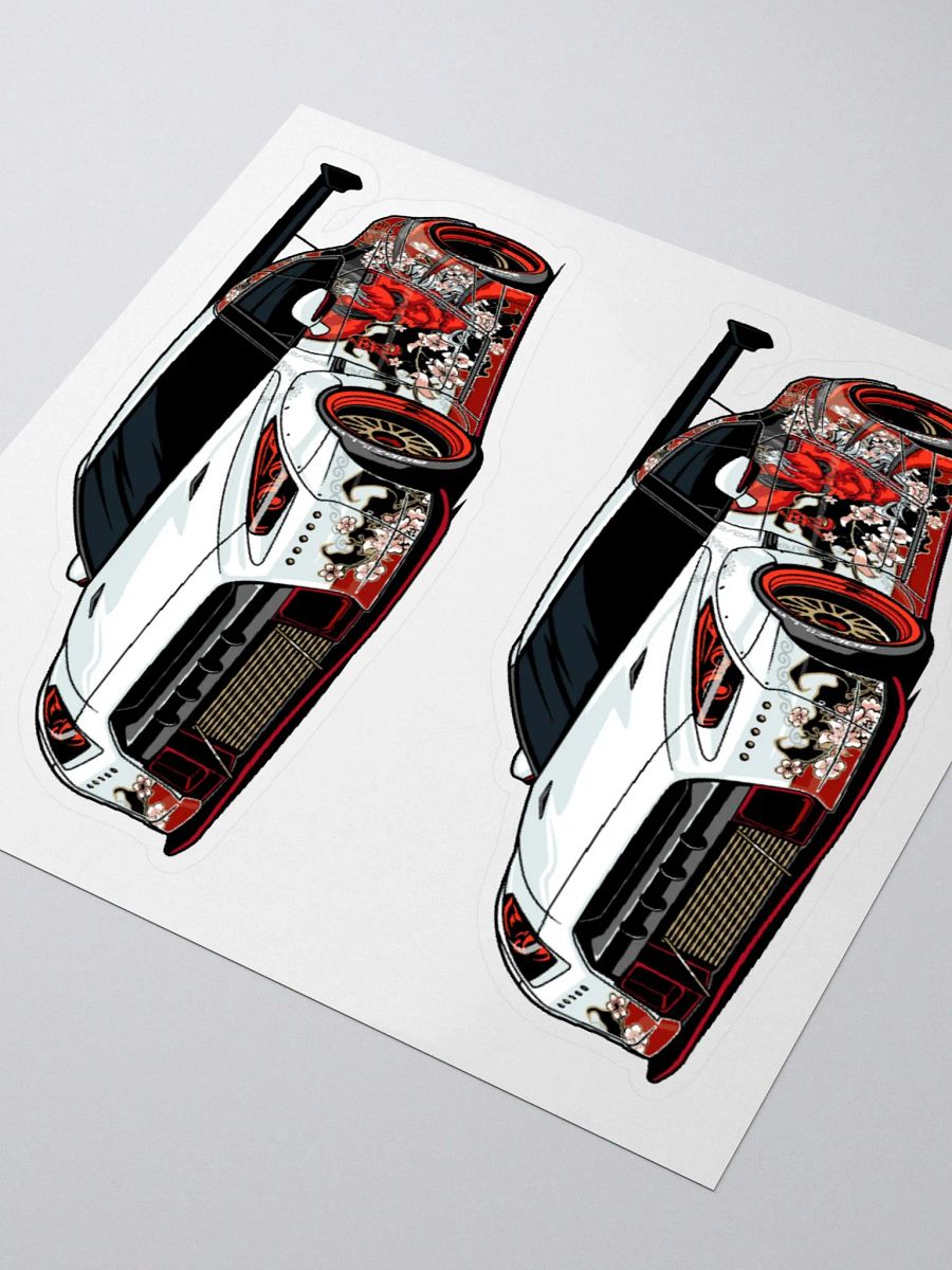 Oni R35 Nissan GT-R Sports Car Stickers product image (3)