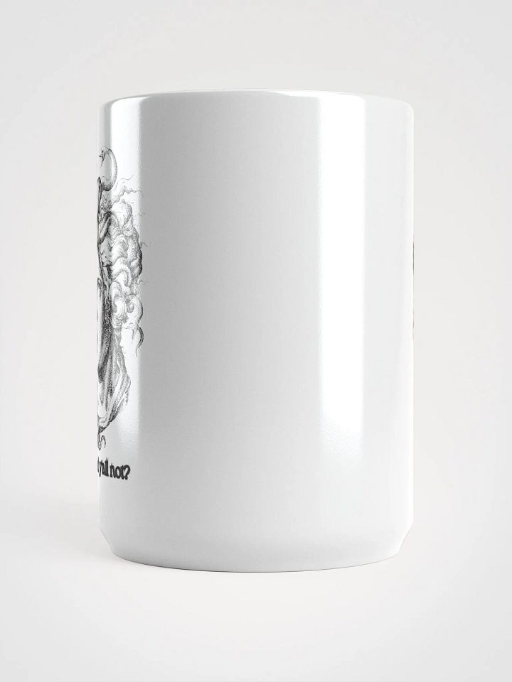 MEDUSA white glossy mug product image (2)