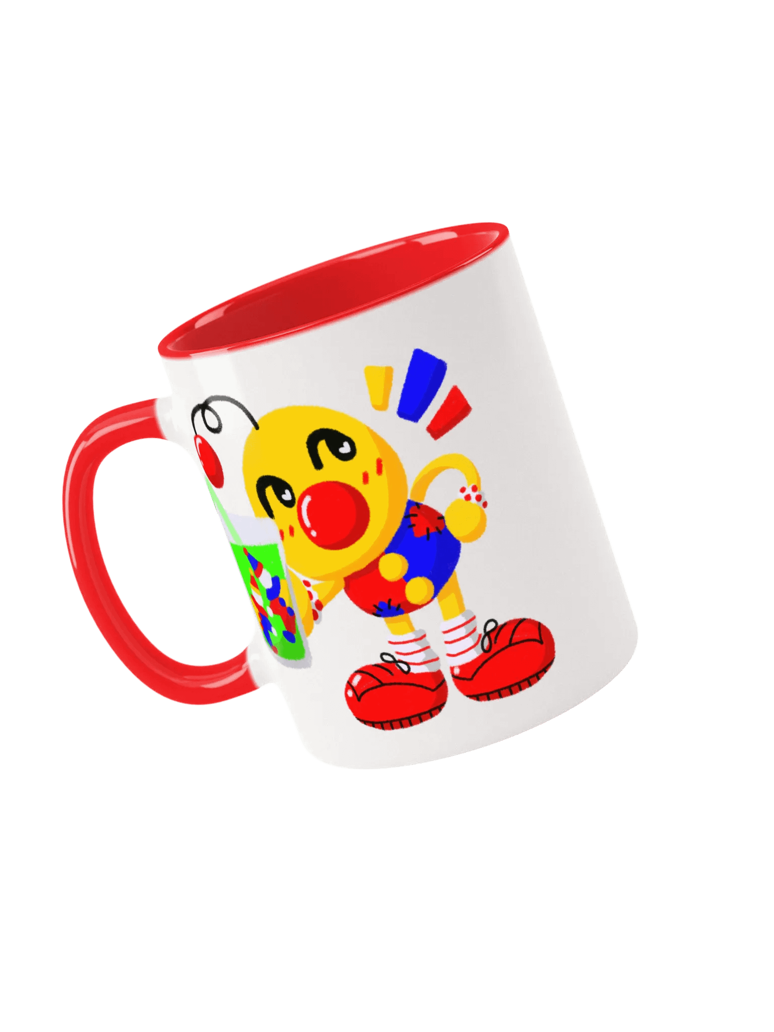 Boyoyoing Clown Soda Hearts Ceramic Mug product image (13)