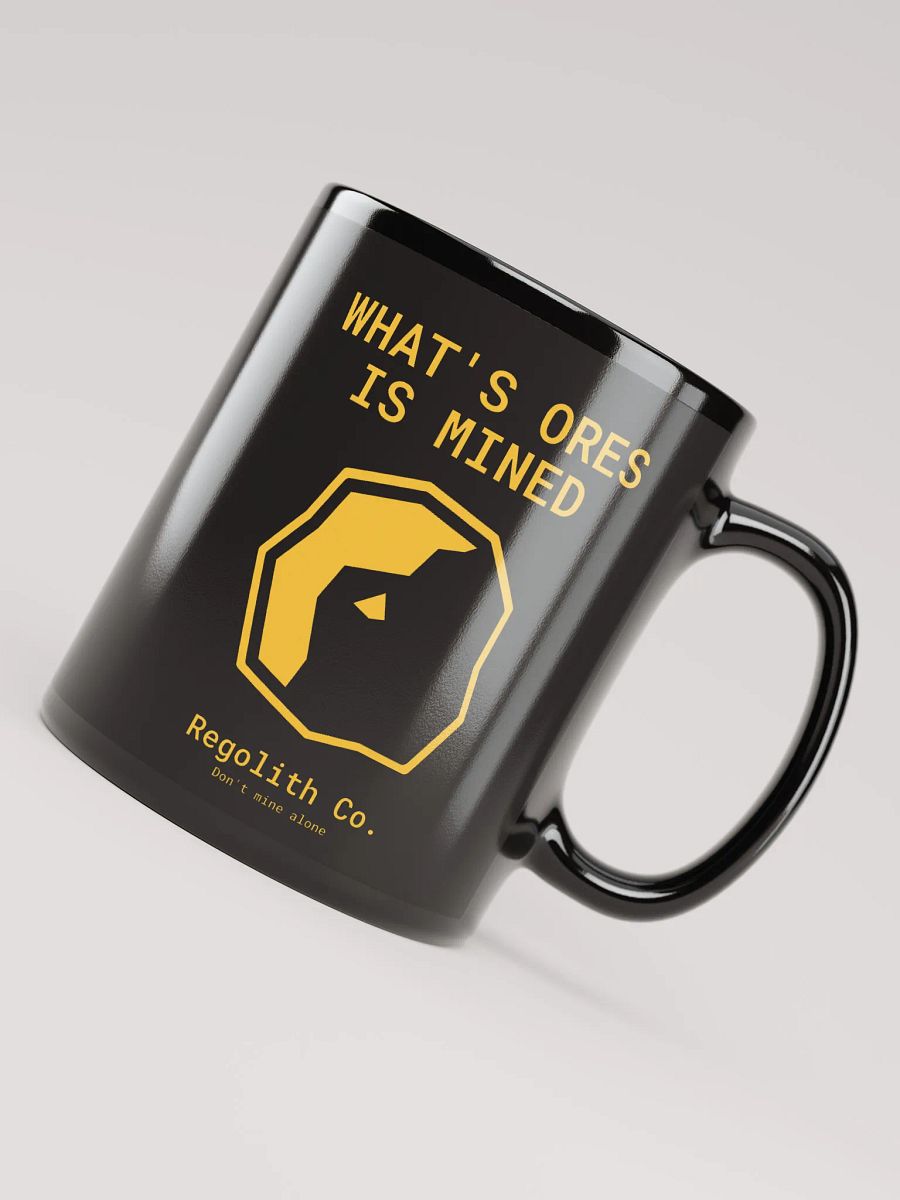 What's Ores is Mined Black Mug product image (4)
