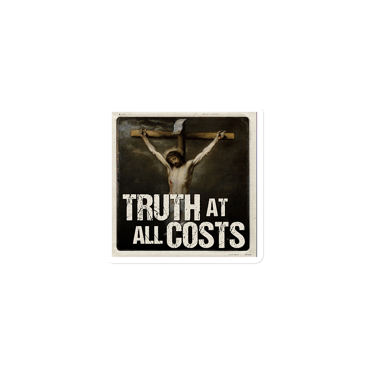 Truth at All Costs podcast art magnet product image (1)