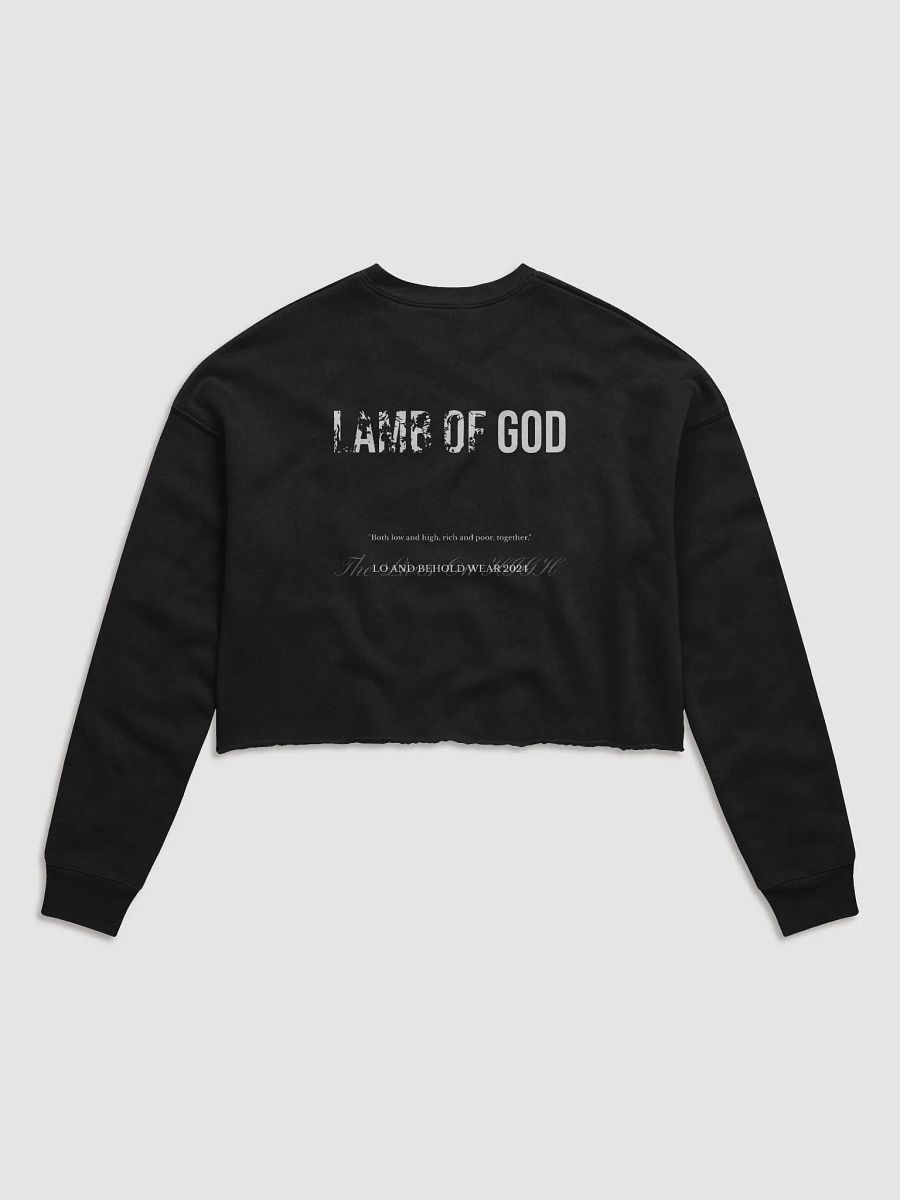 The Lives On HIGH | John's Calling | Women's Crop Top | White product image (2)