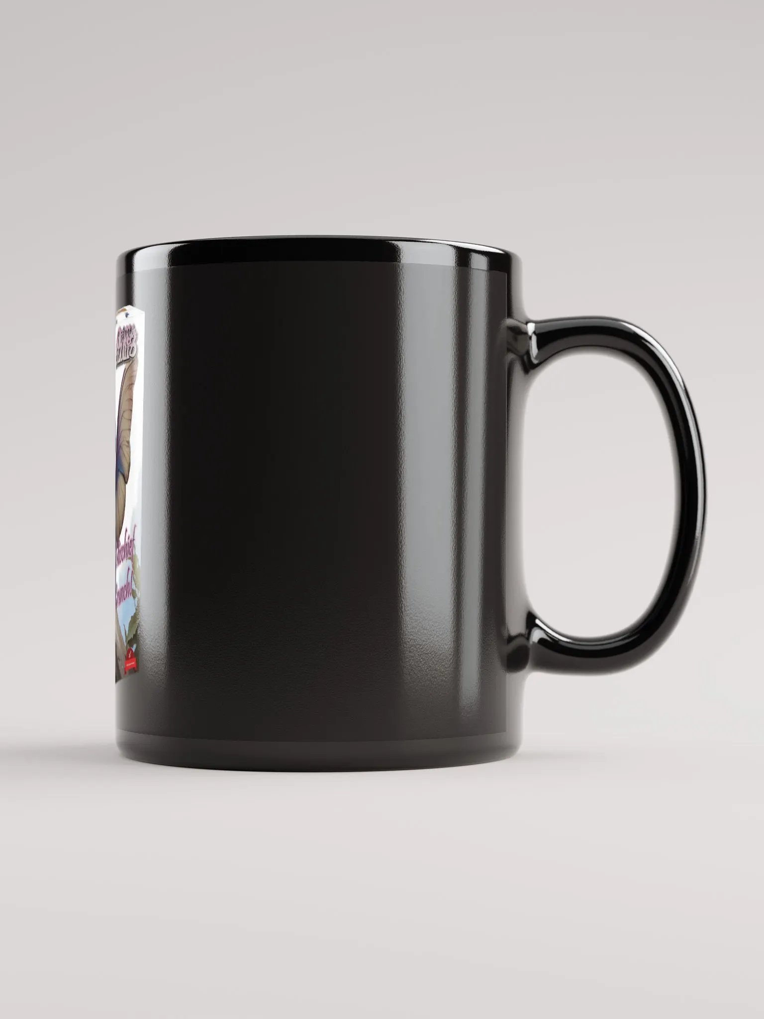 Sparke Puffs Glossy Black Mug product image (5)