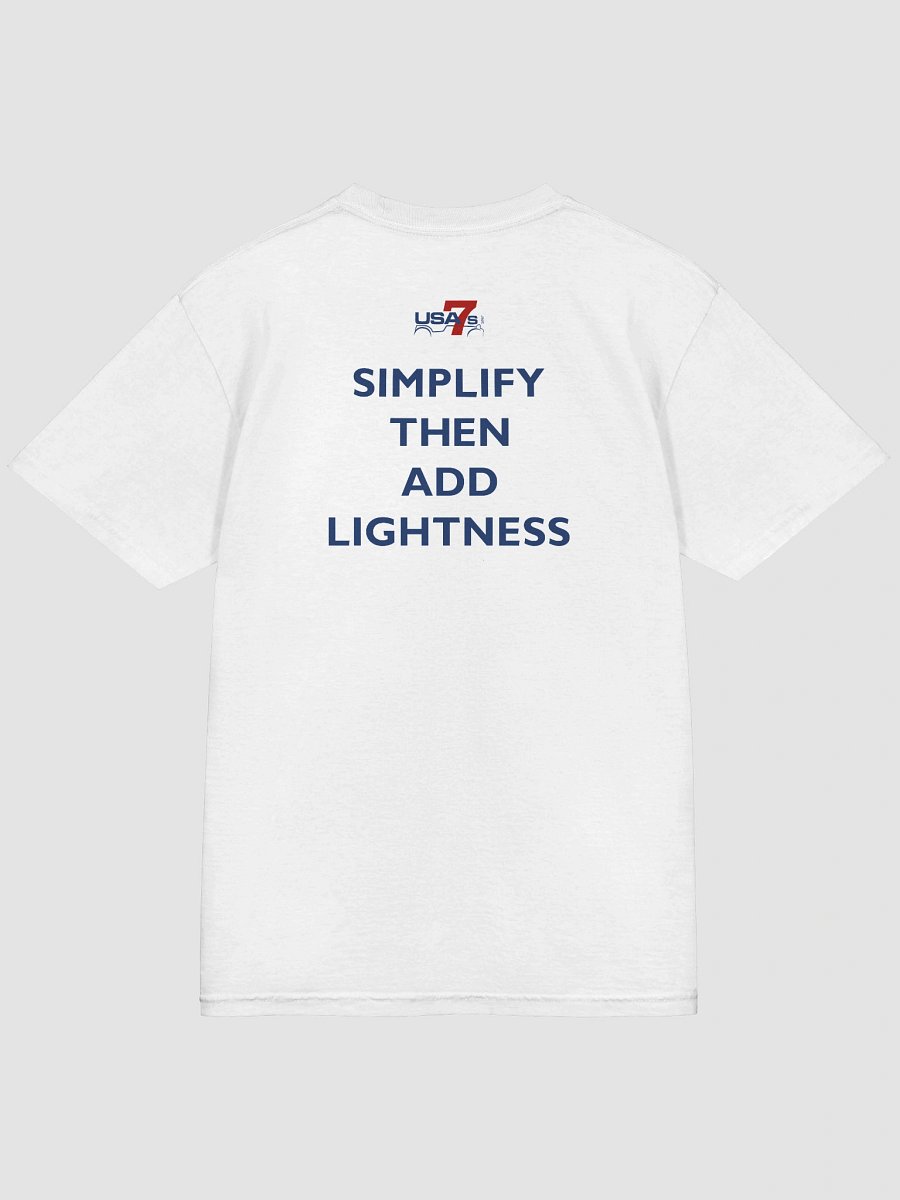 The Mantra T-shirt - Blue & Red Logo product image (8)