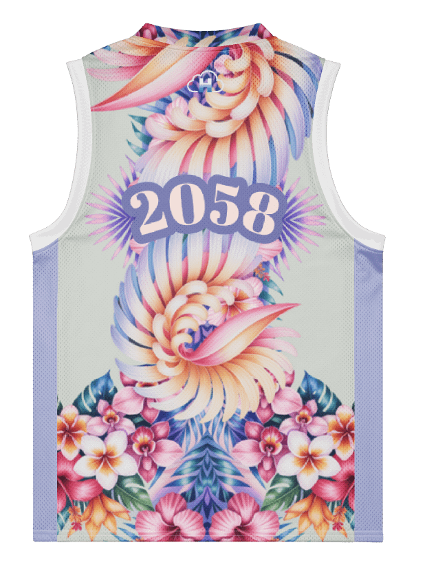 Hawaiian flora 2058-Basketball Jersey product image (4)