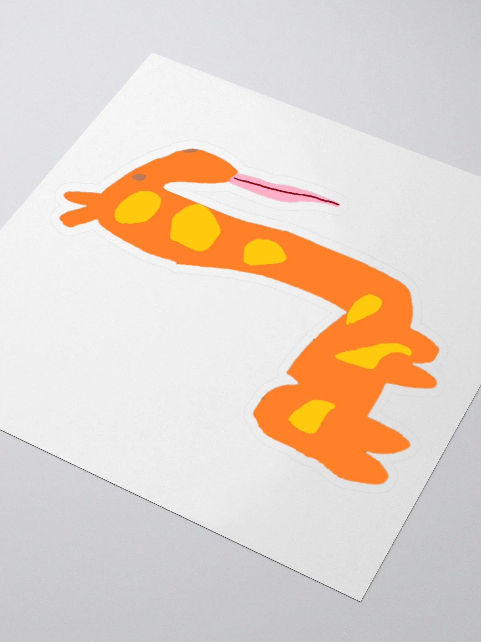 Giraffeaconda Sticker product image (8)