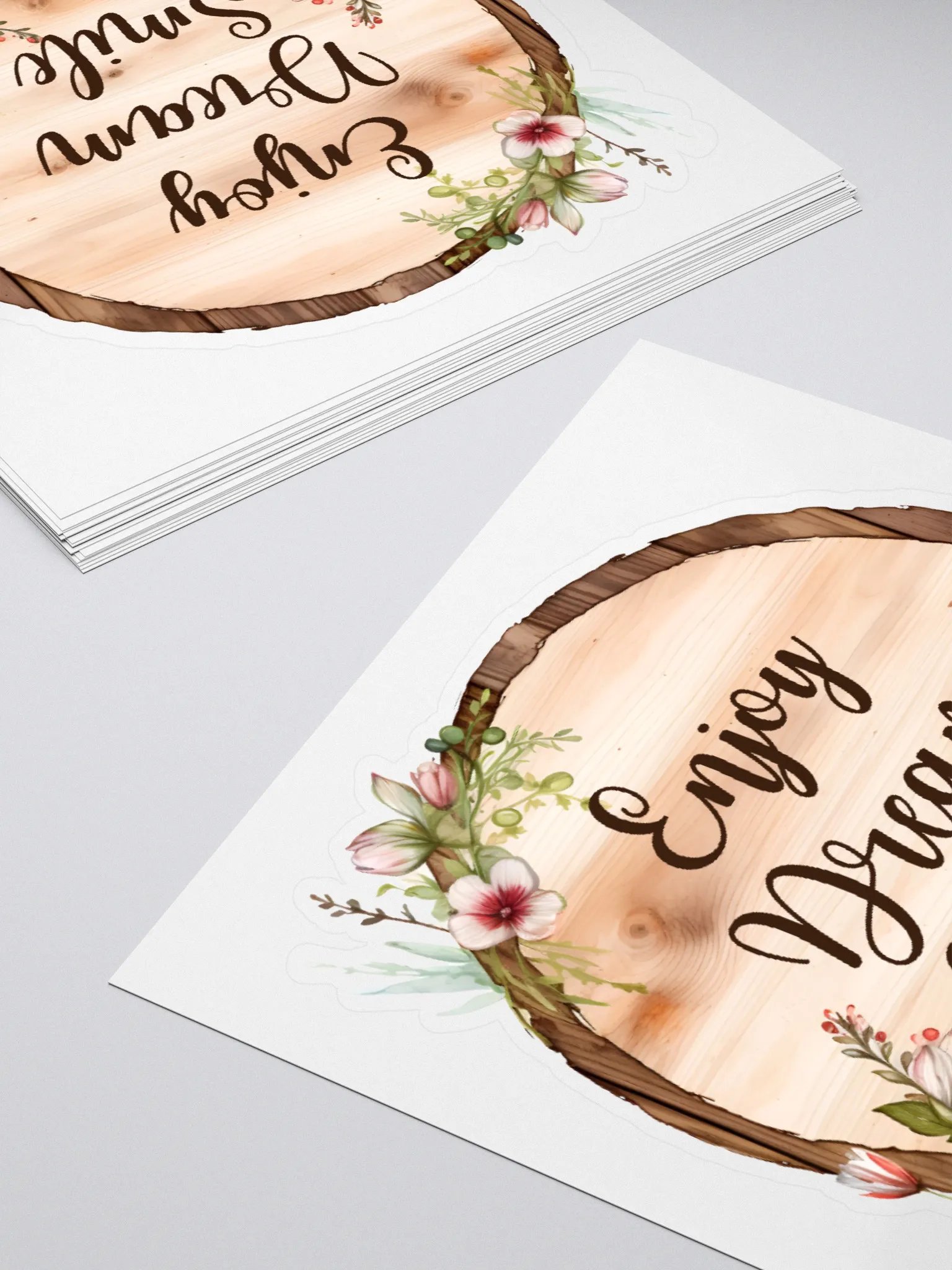 Enjoy Dream Smile (EDS) - floral sticker product image (5)