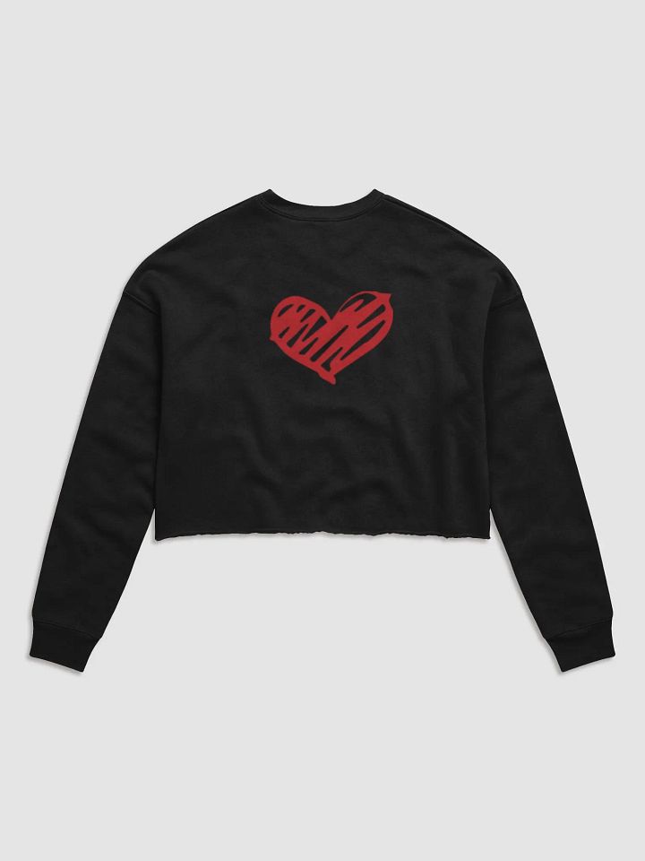 Women's Fleece Crop Sweatshirt product image (2)