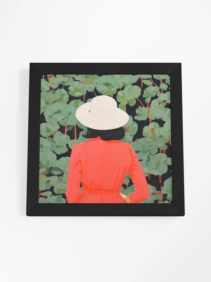 Stylish Contemplation Framed Poster product image (37)