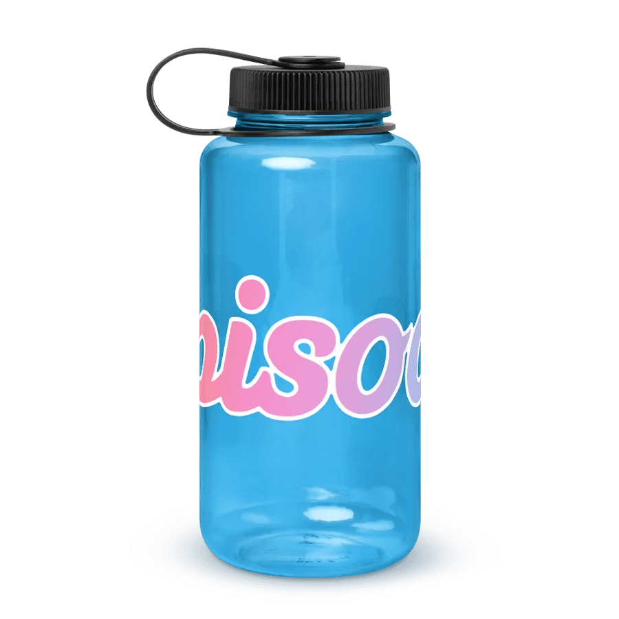 Episode Wide Mouth Plastic Water Bottle With Gradient Logo product image (1)