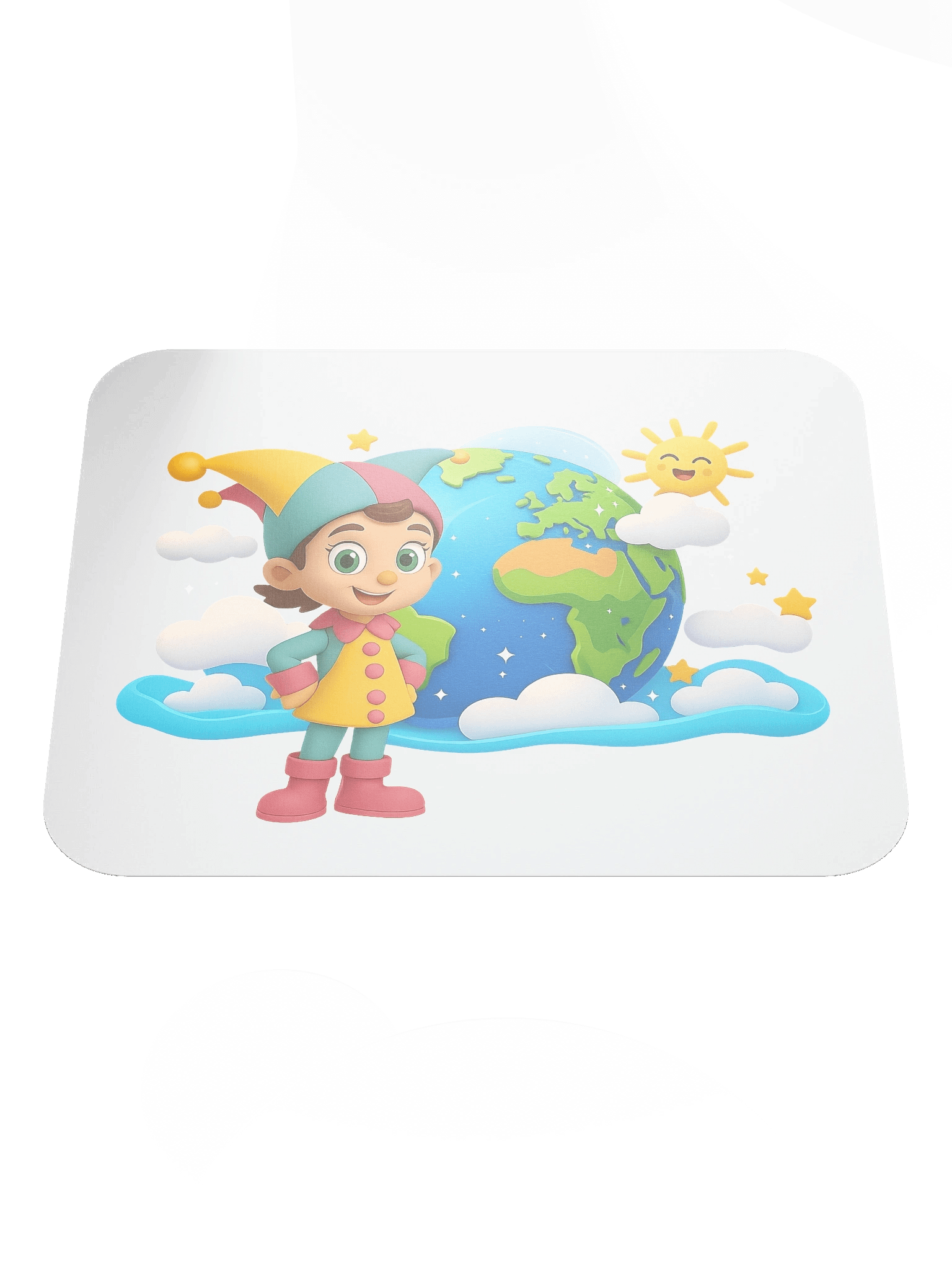 🌍 JessyJesty Earth Classic Mouse Pad – Eco-Inspired Style for Your Workspace product image (1)