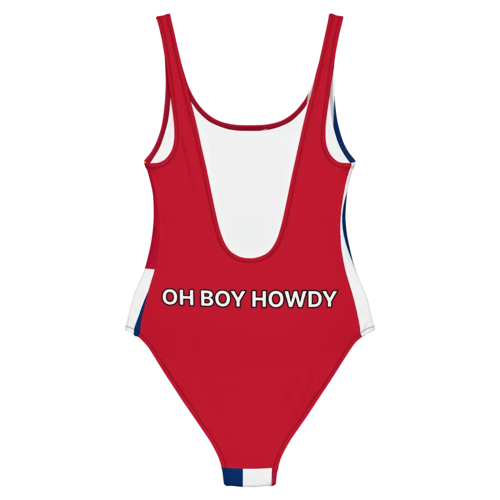 LA Tiger Flag One piece swimsuit product image (7)
