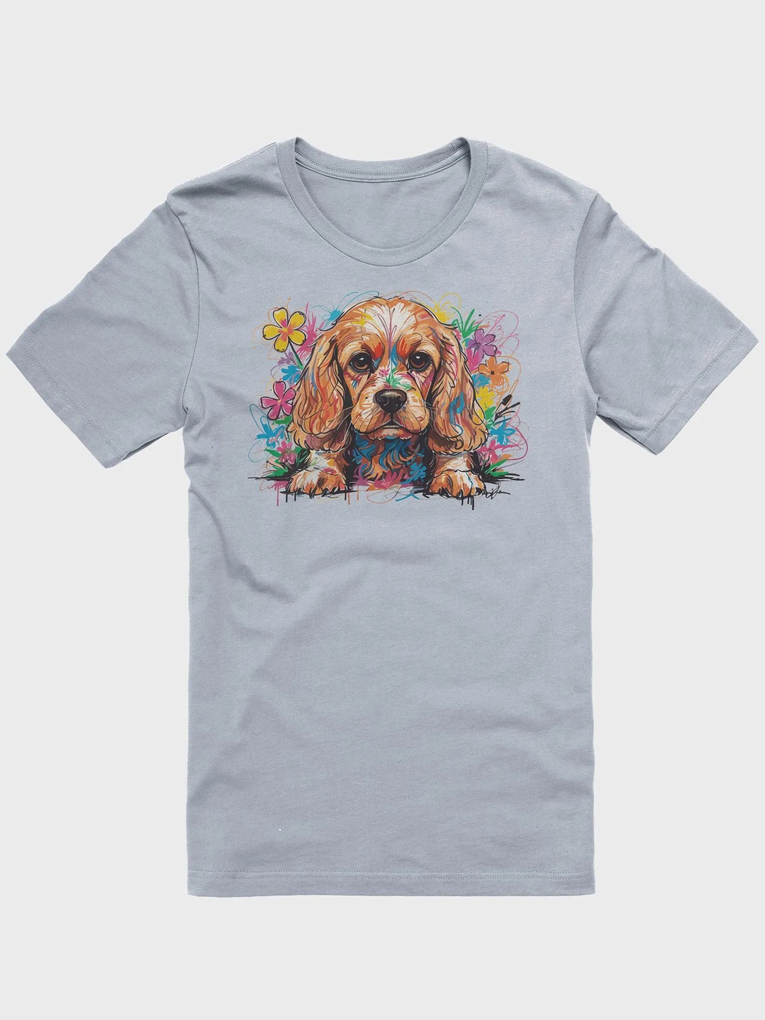 Scribbles Cocker Spaniel 6 , Shirt product image (1)