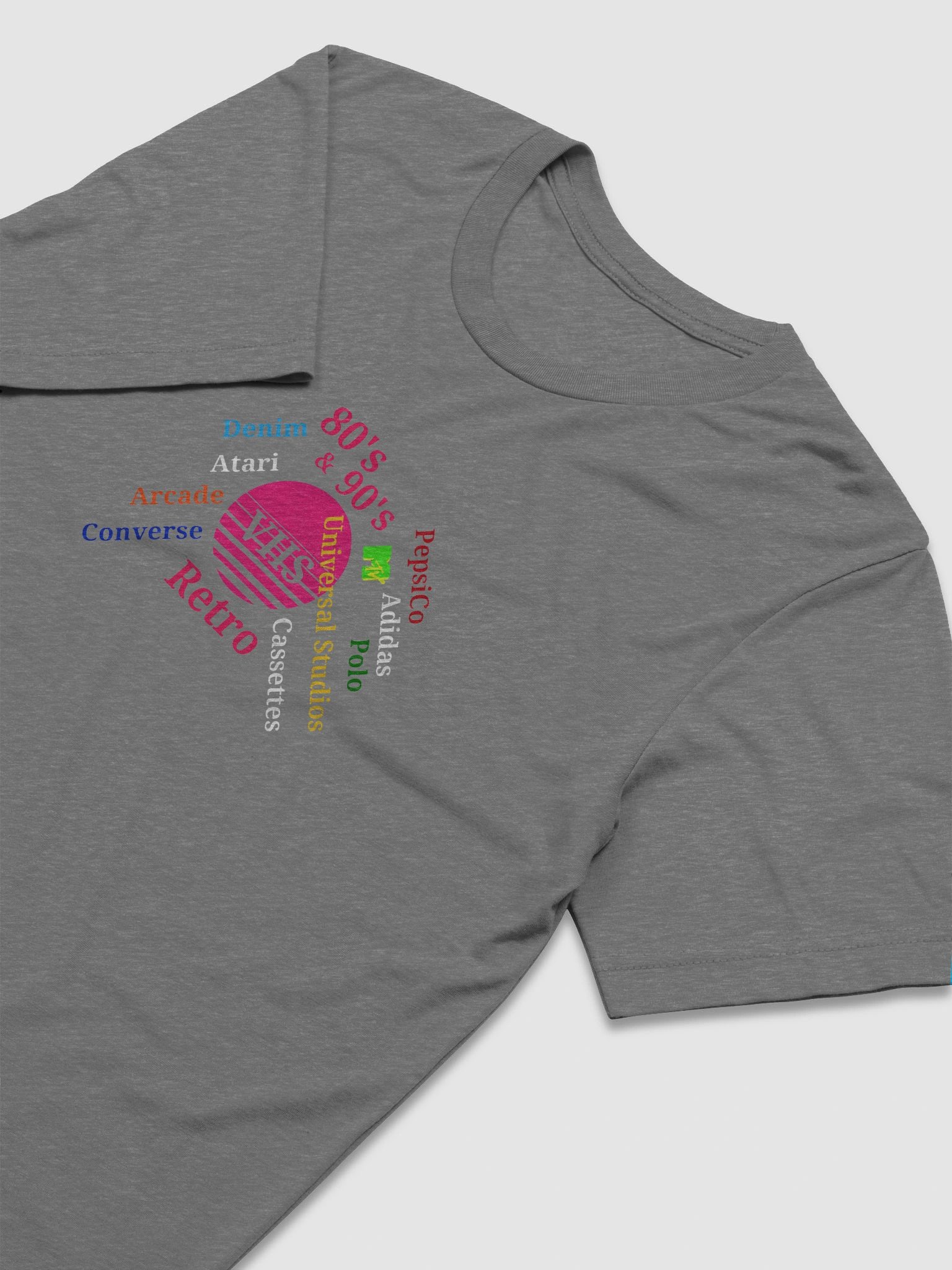 Retro VHS Circle Graphic Tee product image (3)