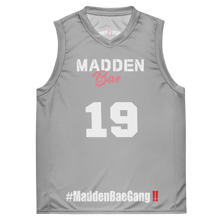 Madden Bae Jersey🦅 (Gray+ White) product image (1)
