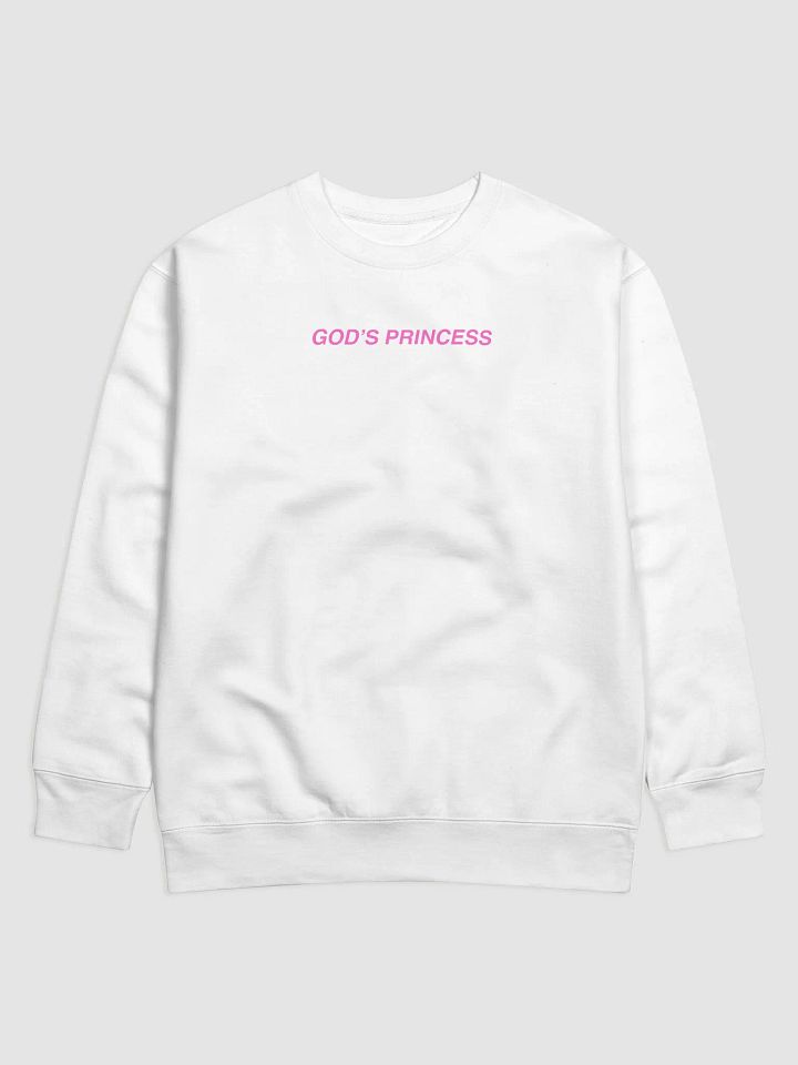 God's Princess (Pink Text) Crewneck product image (2)